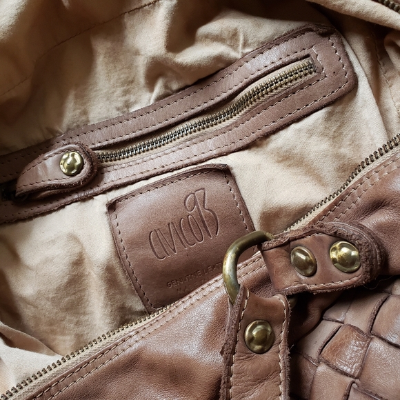 Civico 93 | Mohican Dome Woven Panel Satchel - Picture 8 of 10